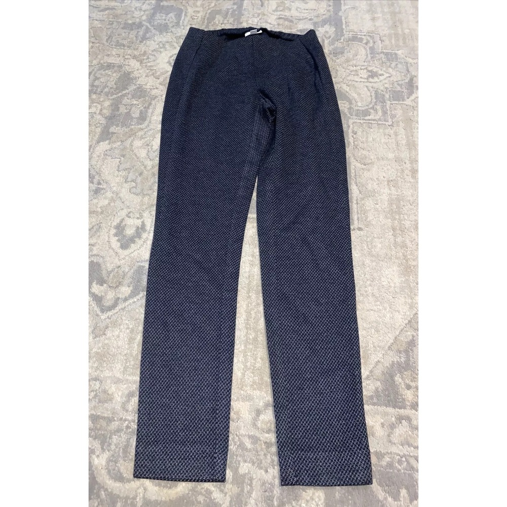 J Jill Ponte Slim Pull On Pants‎ Womens Sz Small Dark Gray Stretch
